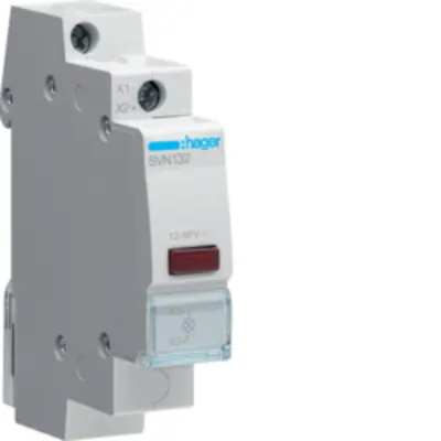Lampă semnalizare 230V roșu