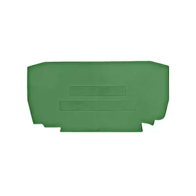 Element terminal pentru cleme tip YBK 4, verde