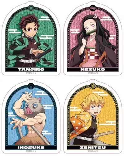 Set stickere ABYstyle Animation: Demon Slayer - Entertainment District