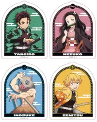 Set stickere ABYstyle Animation: Demon Slayer - Entertainment District