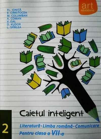 Caietul inteligent. Literatură, limba română, comunicare. Pentru clasa a VII-a. Semestrul II - Paperback brosat - Elena Cârstocea, Ana Coman, Monica H. Columban, Victoria Gal, Dorina Kudor, Lenuța Sfîrlea