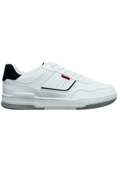 Pantofi sport din piele ecologica cu detalii perforate