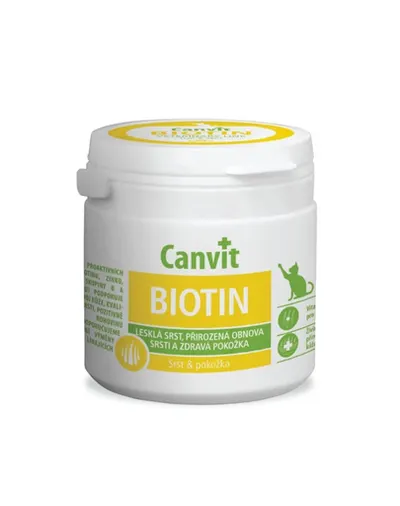 CANVIT Cat Biotin 100 g Supliment pisica piele si blana