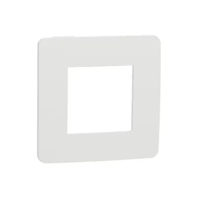 Placa ornament, Unica Studio Colsau, un modul, alb
