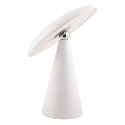 Veioză albă LED cu intensitate reglabilă (înălțime 26 cm) Phoebe – Leitmotiv