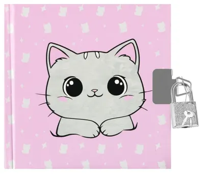 Jurnal secret cu lacăt Starpak - Kitty
