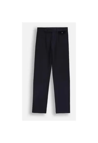 Pantaloni pentru copii - ZC5120101EJB-015 - slim fit - bleumarin - bumbac