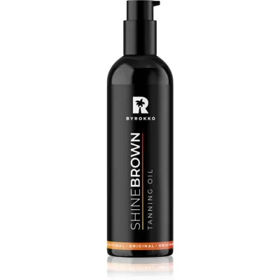 BYROKKO Shine Brown Tan Up! agent pentru accelerarea și prelungirea bronzării 150 ml