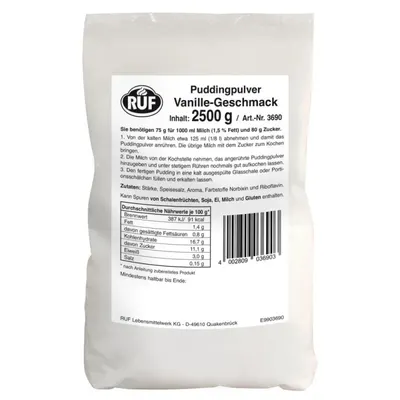 Budinca de Vanilie, Ruf, 2.5 kg