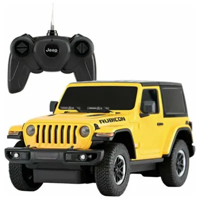 Masinuta cu telecomanda Rastar Jeep Wrangler Rubicon 1:24