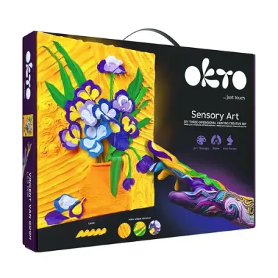 Set creativ Sensory Irises, 30 x 40 cm