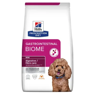 Hrana dietetica pentru caini Hill s PD Gastrointestinal Biome 6 kg