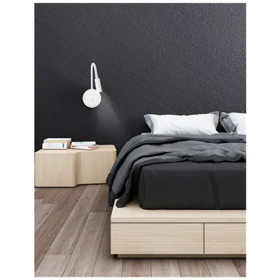 Plafoniera JACO Alb Aluminiu Adjustable Intrerupator On/Off LED Samsung 3 Wat 190Lm 3000K IP20