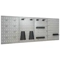 Gossi panouri pentru scule de perete, 4 buc., 40 x 58 cm, otel
