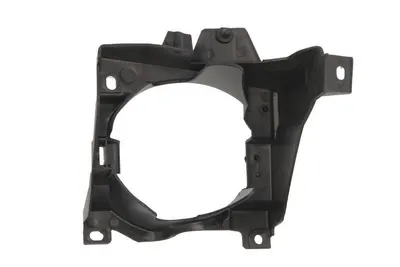 Grila bara Fata Dreapta cu locas proiector, plastic, negru potrivit PORSCHE CAYENNE 2002-2010 2007-2010