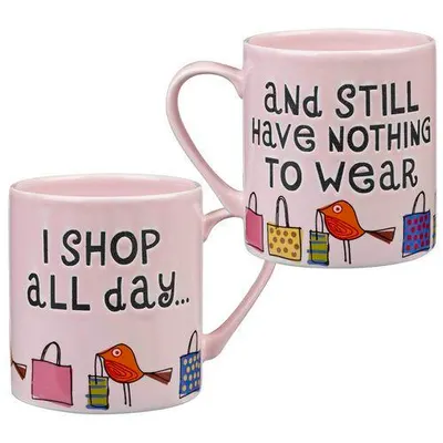 Cana Churchill "I Shop All Day"