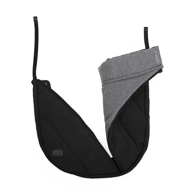Husa protectie picioare universala Chicco pentru scoica auto, Negru, 0 luni+