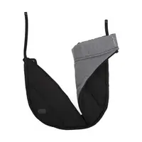 Husa protectie picioare universala Chicco pentru scoica auto, Negru, 0 luni+