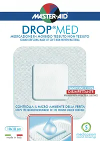 MASTER-AID Drop Med panasament postoperator 10x10cm x5buc