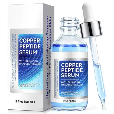 Ser Intensiv Anti-Rid cu Peptide de Cupru si Acid Hialuronic - Fermitate si Hidratare, 60 ml