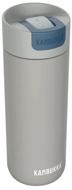 Cană termică Kambukka Olympus - Snapclean, 500 ml, Serious Grey