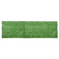vidaXL Paravan de balcon, frunze verzi, 600x150 cm