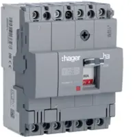 Disjunctor general x160 4P 18kA 80A