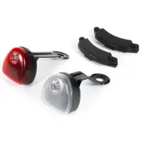 Set de lumini pentru bicicletă, magnetice, față și spate
