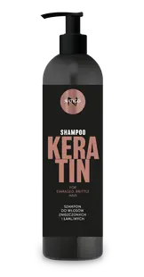 Sampon cu keratina pentru par deteriorat si fragil, 500ml, Natigo