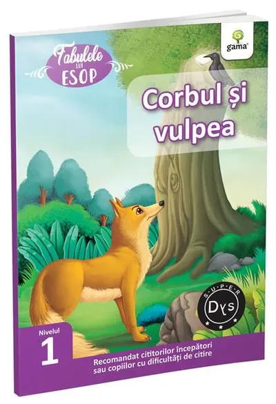 Corbul și vulpea - Paperback brosat - Esop