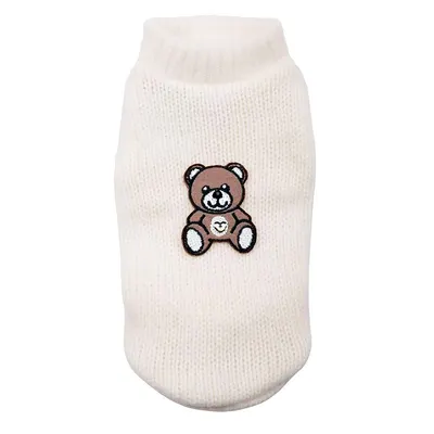 Pulover Teddy Bear - XS - Crem