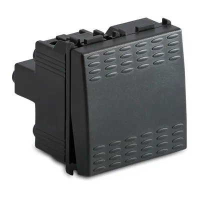 Dispozitiv multifunctional 2 module (comutator 1P, 2P, cap scara 1P, buton NO/NC), 16AX 250V~ gri