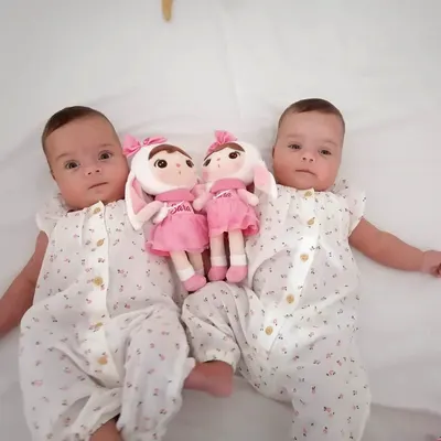 Papusa personalizata de plus Iepuras cu fundita (mini)