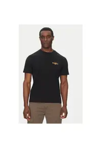 Tricou barbati EBYZT00294-BLK - Bumbac - Negru - Negru