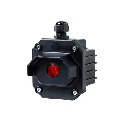 Cutie cu 1 Indicator de Lumina Rosie cu 2 Intrari, Ip65