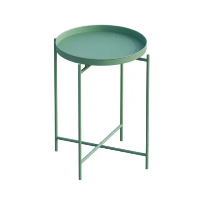 Masuta de cafea SHB-007-D, verde, 46x46x56 cm