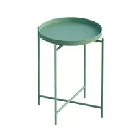 Masuta de cafea SHB-007-D, verde, 46x46x56 cm