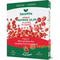 Cereale Proteice cu Capsuni 250g