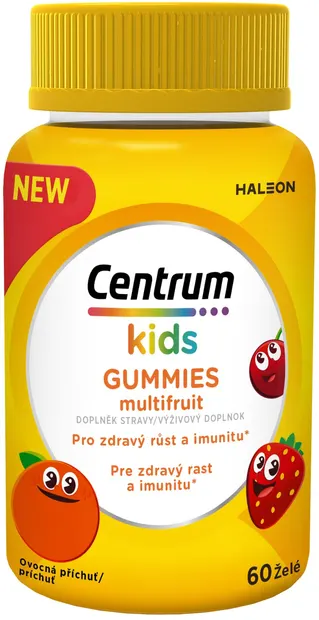Centrum Kids Multifruit Gummies, 60 tablete de jeleu