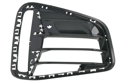 Grila ventilatie bara fata dreapta potrivit BMW 4 G22, G23, G82 Coupe dupa 2020 - (cu orificii senzor parcare, negru lucios, M Sport)