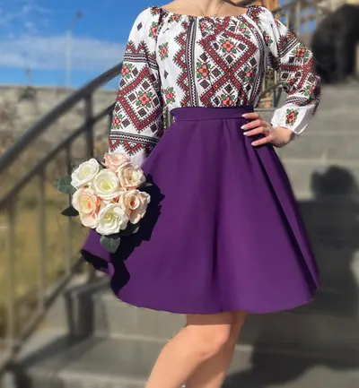 Rochie Traditionala stilizata cu Elena 13