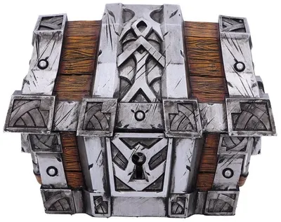 Cutie de depozitare Nemesis Now Games: World of Warcraft - Treasure Chest, 13 cm