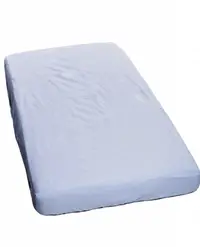 Cearceaf din bumbac cu elastic 120x60 cm Albastru