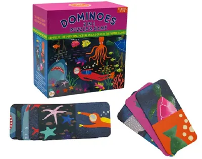 Copii joc Floss & Rock - Domino puzzle, lumea subacvatică