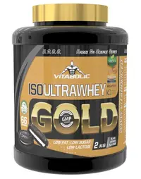 Proteine ISO UltraWhey Gold Black Vanilie cu Alune 2Kg