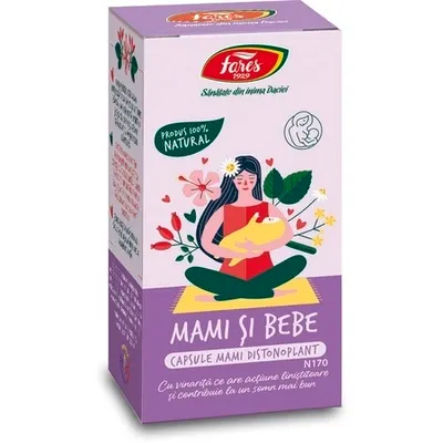 Distonoplant Mami și Bebe N170, 60 capsule – Fares