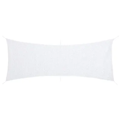 vidaXL Plasă de camuflaj cu geantă de depozitare, alb, 525x205 cm