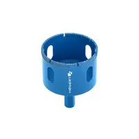 Ferastrau diamantat pentru gauri de 44 mm, suport de burghiu