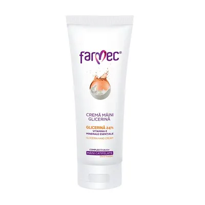 Crema de maini cu glicerina 24%, Farmec | 150 ml