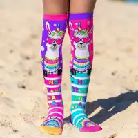 Șosete lungi colorate Madmia pentru fete fantasy Llama 6-99 ani
